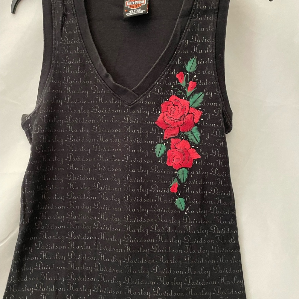 Vintage women’s Harley Davidson, tank top size XL